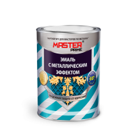 Эмаль с металлическим эффектом серебро 0,8 л FARBITEX ПРОФИ MASTER