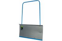 61520 Движок для уборки снега, стальной, оцинкованный, 750 х 410 х 1100 мм, 0,8 мм, стальная рукоятк