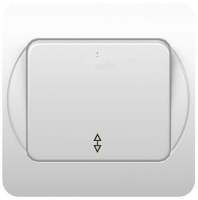 Переключатель 1 кл  POWERMAN  SUNNY 5025 белый (10)