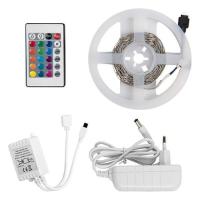 General комплект б/п+Лента св/д+пульт ДУ 12V 7.2W/m 30led/m IP20 RGB интер 3м GLS-5050-30-PRO 503621