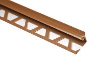 Угол внутренний для кафеля 8 мм карамель (25)