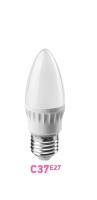 Лампа светодиодная ОНЛАЙТ 61129 ОLL-C37-6-230-6,5K-E27-FR свеча															