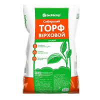 Сибирский  верховой торф кислый 50л Биомастер