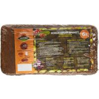 Кокосовый брикет (торф) 6 л (500 гр) (Агроснабритейл)