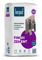 Шпаклёвка цементная финишная Bergauf Finish Zement, 20 кг