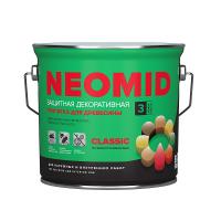 Защитная декоративная пропитка NEOMID Bio Color Classic, тик, 2,7 л