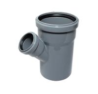 Тройник PP-канал, 45°, D110/50 мм Тройник PP-канал, 45°, D110/50 мм