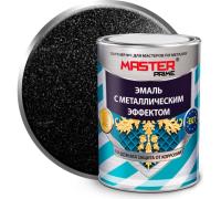 Эмаль с металлическим эффектом черный 0,8 л FARBITEX ПРОФИ MASTER