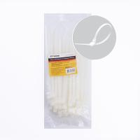 39082 Хомут нейлоновый многоразовый 5х200 мм белый, NYCT50-200 (100 шт в упак)