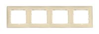 Legrand Valena Рамка  4-ая  Горизонт.  КРЕМ (774354)