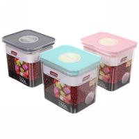 582-216 Банка для продуктов пластиковая 1500мл "Premium" 15,5*12,5*14,5см