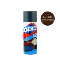 Аэрозольная краска ODIS Standart RAL 8017, шоколадно-коричневый глянцевый, 450 мл