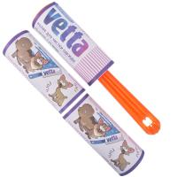 454-001 VETTA Ролик для чистки одежды + 2 сменных блока, 10 листов Дизайн GC (ГЦ)