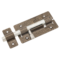 Засов Киров Секрет ЗД-01 антик бронза круглый (100,10!!!)