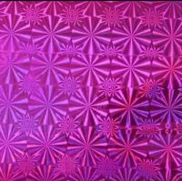 066 К LB пленка самоклеющаяся голограф.(фиолет) 0,45*8м (D&B) 20