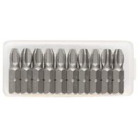 26001-3-25-10 Набор кованых бит ЗУБР 10 шт, PH3, 25 мм