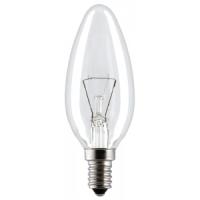 Лампа накаливания /свеча/ Космос 40W E14 прозрачная Брест/10/100/