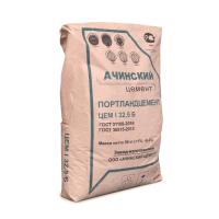 Цемент ПЦ-400, Д0, 50 кг, Ачинский цементный завод 