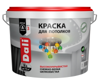 Краска акриловая для потолков DALI, 9 л (Рогнеда)