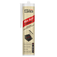 Герметик акриловый универсальный Sila PRO Max Acril Universal, белый, 290 мл
