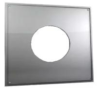 Лист потолочный универсальный ЛПУ-Р, 500х500 мм, 430, 0,50, ВА, D180/210 мм