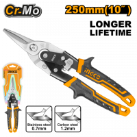 HTSN2610S Ножницы по металлу INGCO прямой рез, 250мм (6/36) 