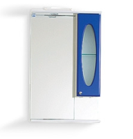 Зеркало-шкаф Aquamarin Модерн 55 правый, подсветка, 51х83 см