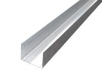 Профиль направляющий Gyproc Стандарт 75х40 мм, 0,6 мм, 3000 мм