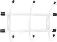 Вешалка настенная 3 крючка, Белый ВН3 (285х180х67мм) (Ника)