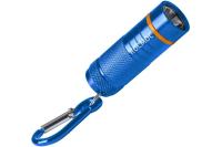 Фонарь брелок КОСМОС (KOС205B)/1ВтLED/4xLR44 входят в комплект/корпус анодированный алюминий/караб.