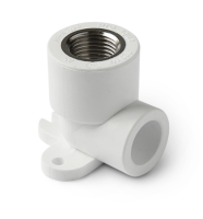 Уголок с креплением PPRC ВР, 1/2", D20 мм