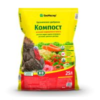 Компост на основе индюшачьего помета 25 л Биомастер