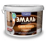 Эмаль полуглянцевая для пола Капитель Стандарт, желто-коричневый, 1 кг Эмаль полуглянцевая для пола Капитель Стандарт, желто-коричневый, 1 кг