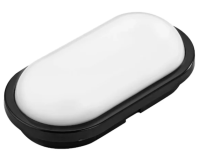 AY-KA LED Светильник IP65 15Вт 6400К овал чёрный