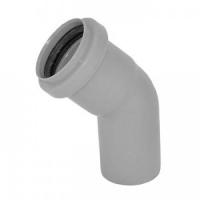 Отвод PP-канал, 67°, D50 мм
