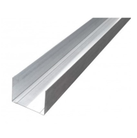 Профиль направляющий 75х40 мм, 0,6 мм, 3000 мм