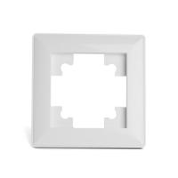 39792 Рамка 1-местная, серия Катрин, PFR00-7001-01, белый STEKKER