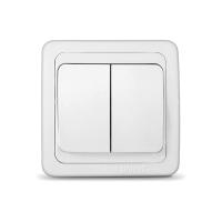 Выключатель 2-кл. СП Валери 10А IP20 бел. Universal В0023