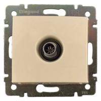 Legrand DIY Valena Крем Розетка TV единственная 1,5 дБ