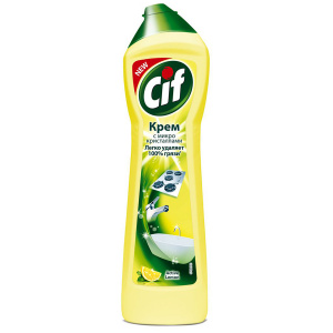 CIF Крем чист.  500мл  Lemon / Active Lemon, жёлтый (16)