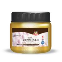 Эмаль акриловая перламутровая универсальная, золото OLECOLOR, 0,1 кг 