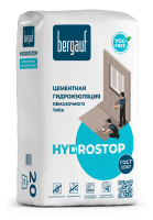Гидроизоляция цементная Bergauf Hydrostop, 20 кг