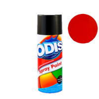 Аэрозольная краска ODIS 6, оранжево-красный глянцевый, 450 мл