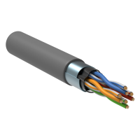 Кабель витая пара F/UTP кат.5e 4х2х24AWG solid PVC сер. 305м (м) ITK LC1-C5E04-311