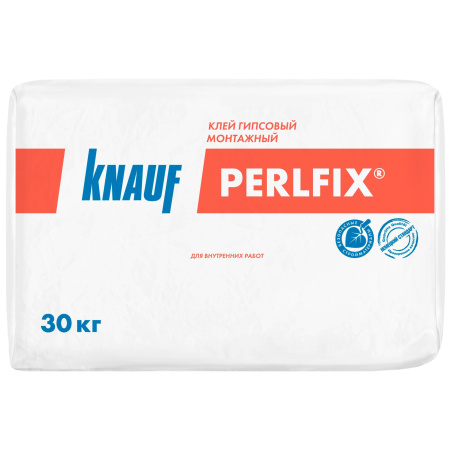 Клей монтажный гипсовый Knauf Perlfix, 30 кг
