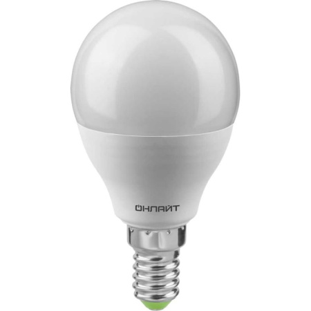 Лампа светодиодная  ОНЛАЙТ 90062 OLL-G45-12-230-6.5K-E14-FR  /1/10/100/