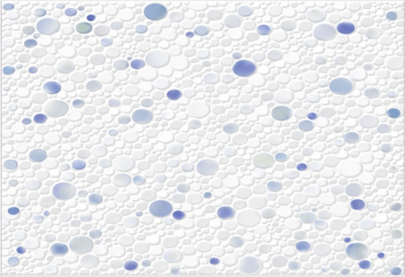 Плитка облицовочная GLACE синяя на белом 249*364 (TWU07GLC003) (15)