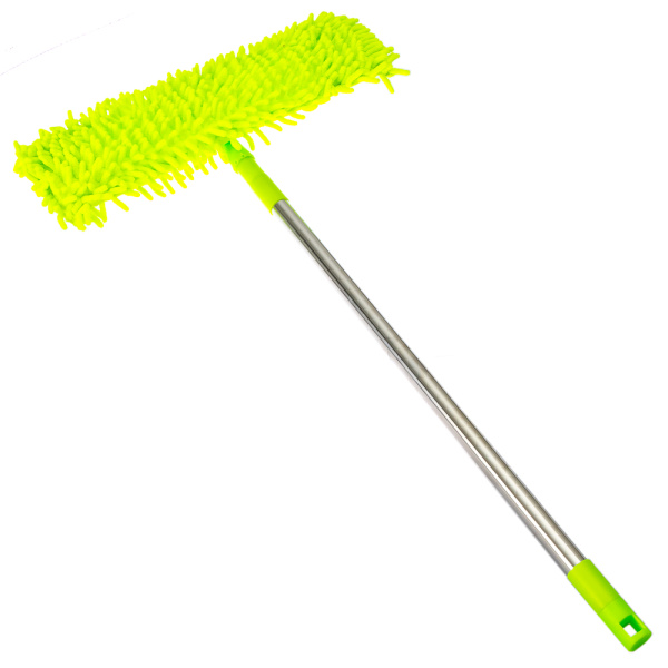 VETTA Швабра с насадкой из микрофибры букли, телескоп.черенок 120см нерж.сталь, NP-7212 (444-269) ГЦ