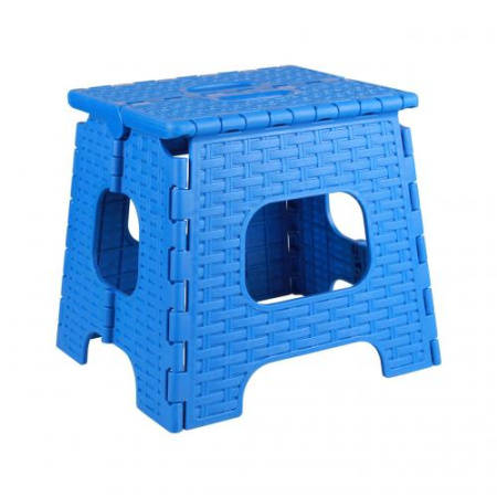 Табурет складной малый «Плетёнка» Альтернатива М3122, синий