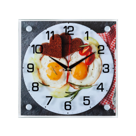 2525-997 Часы настенные "Завтрак"  "21 Век"